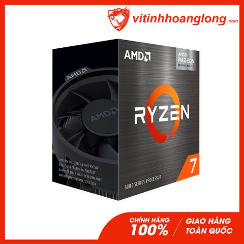  CPU AMD RYZEN 7 5700G (3.8GHz Up to 4.6GHz, AM4, 8 Cores 16 Threads) 