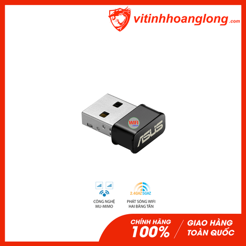  USB Wifi Asus USB-AC53 Chuẩn AC1200 thế hệ 5 