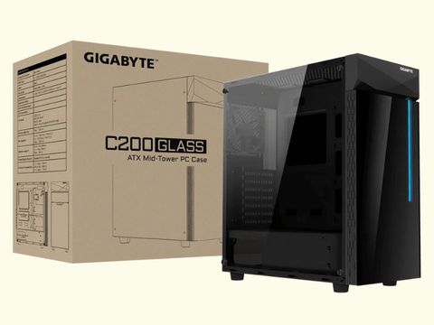  Vỏ Case máy tính Gigabyte C200 GLASS ( GB-C200G ) Kèm 1 FAN 