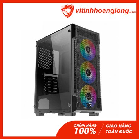  Vỏ Case máy tính Xigmatek Ventus 3FC (EN46126) (Tặng 3 Fan RGB) 