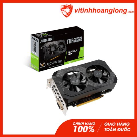  Card màn hình VGA Asus Geforce GTX 1650 TUF Gaming 4GB OC Edition GDDR6 (TUF-GTX1650-O4GD6-GAMING) 