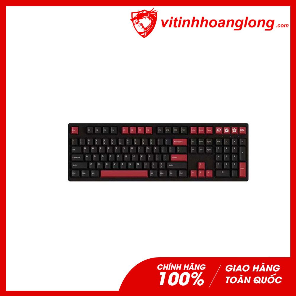 Bàn Phím Cơ Akko 3108 V2 DS Black (Gateron Pink Switch V2)