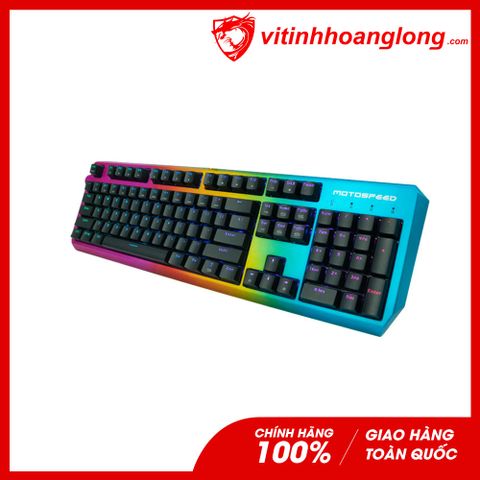  Bàn Phím cơ Motospeed CK80 RGB Pro Gaming (Màu Rainbow) 