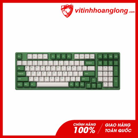  Bàn Phím Cơ Akko 3098 DS Matcha Red Bean, Akko Blue Switch V2 