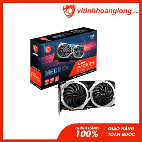  Card màn hình VGA Msi Radeon RX 6600 XT MECH 2X 8GB GDDR6 OC (Radeon™ RX 6600 XT MECH 2X 8G OC) 