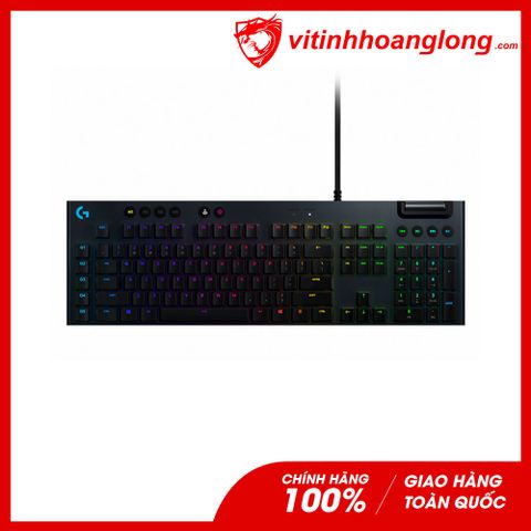  Bàn Phím Cơ Logitech G813 GL Tactile Lightsync RGB (Đen) 