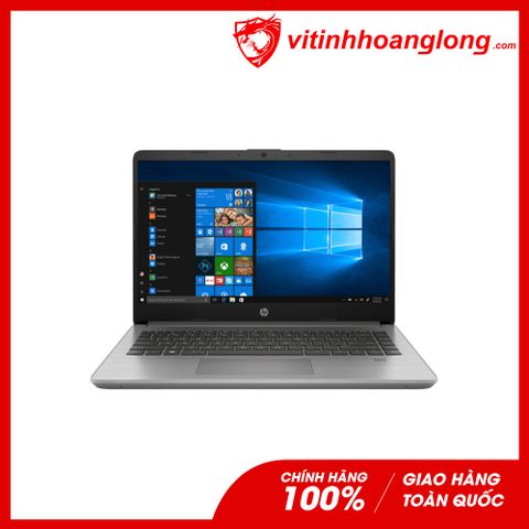  Laptop HP 340s G7 36A37PA: I7 1065G7, Intel Iris Plus Graphics, Ram 8G, SSD NVMe 512G, Win10, FingerPrint, 14 inch FHD IPS (Xám) 