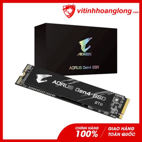  Ổ cứng SSD Gigabyte 2TB Aorus M.2 NVMe PCIe Gen4 (GP-AG42TB) 