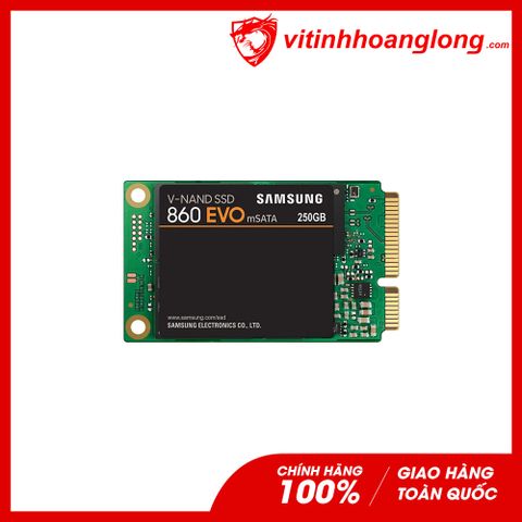  Ổ cứng SSD Samsung 250G 860 EVO mSata III 6Gb/s MLC (MZ-M6E250BW) 