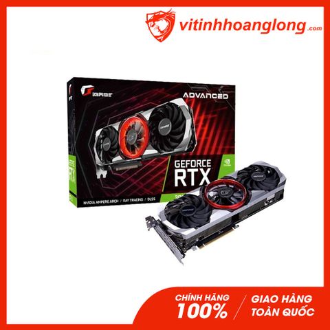  Card màn hình VGA Colorful RTX 3080 10GB-V 10GB GDDR6X iGame Advanced OC V2 LHR (iGame GeForce RTX 3080 Advanced OC 10G LHR-V) 