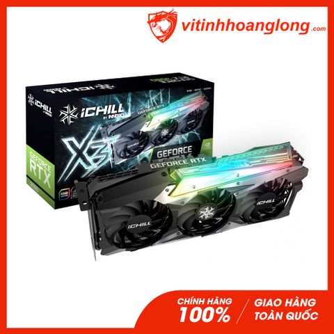  Card màn hình VGA INNO3D RTX 3080 10GB GDDR6X IChill X3 (C30803-106XX-1810VA37) 