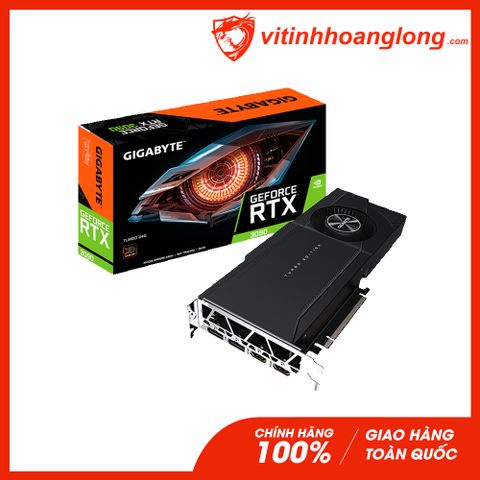  Card màn hình VGA Gigabyte GeForce RTX 3090 Turbo 24GB (GV-N3090TURBO-24GD) 