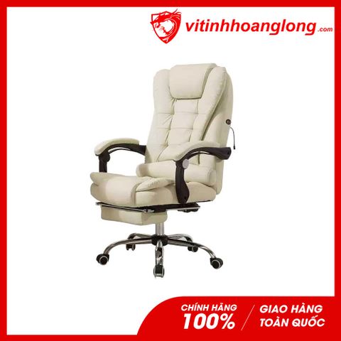  Ghế Gaming E-Dra Massage EOC2000 (Trắng Kem) 