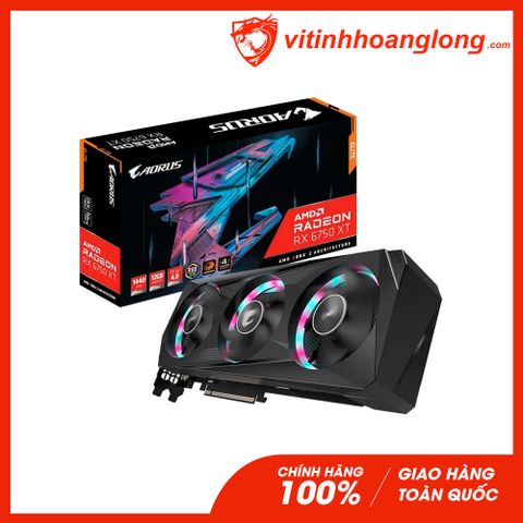  Card màn hình VGA Gigabyte Radeon RX 6750 XT Aorus Elite 12GB GDDR6 (GV-R675XTAORUS E-12GD) 