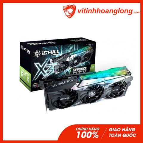  Card màn hình VGA INNO3D RTX 3070 8GB GDDR6 IChill X3 (C30703-08D6X-1710VA38) 