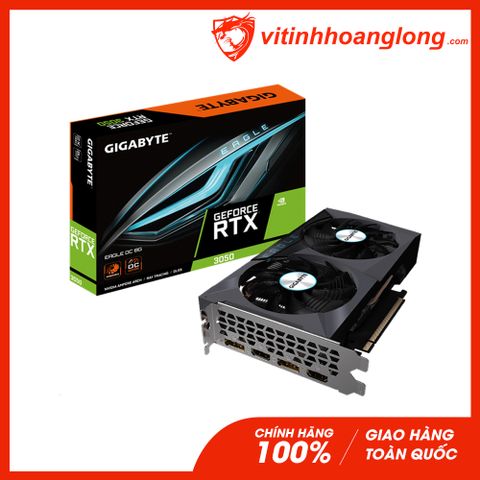  Card màn hình VGA Gigabyte Geforce RTX 3050 Eagle 8GB (N3050EAGLE - 8GD) 