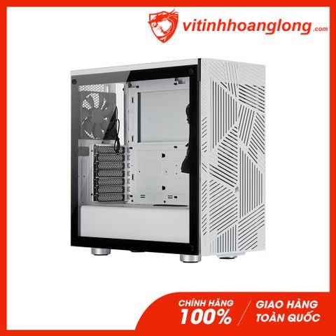  Vỏ Case máy tính Corsair AirFlow 275R Tempered Glass White (CC-9011182-WW) Kèm 3 FAN 