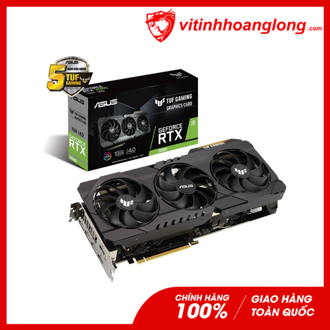  Card màn hình VGA Asus Geforce RTX 3080 Tuf Gaming 10GB GDDR6X 