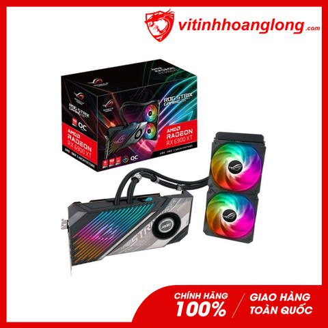  Card màn hình VGA Asus Radeon RX 6900 XT Rog Strix LC Gaming 16GB GDDR6 OC Edition (ROG-STRIX-LC-RX6900XT-O16G-GAMING) 