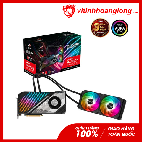  Card màn hình VGA Asus Radeon RX 6900 XT Rog Strix LC Gaming 16GB GDDR6 TOP Edition (ROG-STRIX-LC-RX6900XT-T16G-GAMING) 