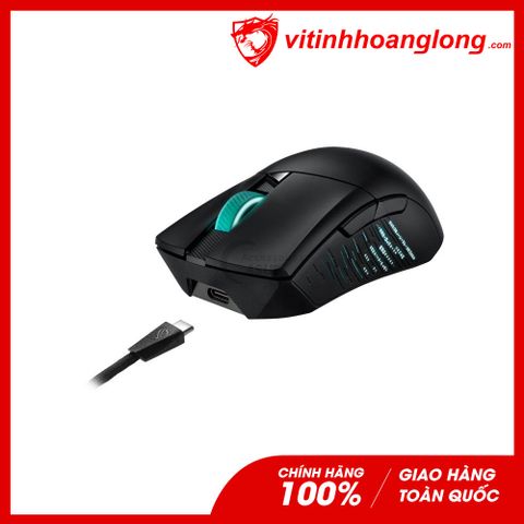  Chuột máy tính Bluetooth/ Wireless/ Có dây Asus ROG Gladius III Wireles Gaming (Đen) 