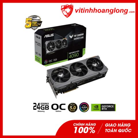  Card màn hình VGA ASUS TUF Gaming GeForce RTX 4090 OC Edition 24GB GDDR6X 