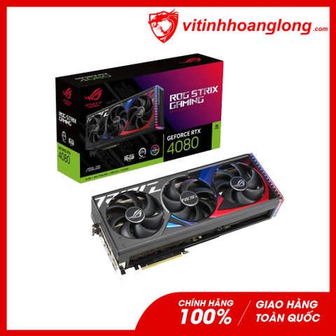  Card màn hình VGA ASUS ROG Strix GeForce RTX 4080 16G GDDR6X Gaming 