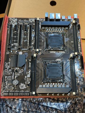  Mainboard X99ZX OEM dual chạy DDR3 ZX-DU99D3 