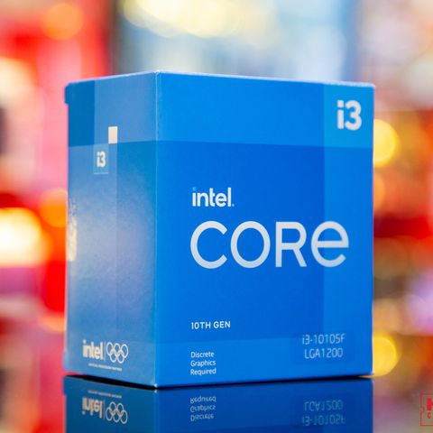  CPU Intel Core i3 10105F ( 3.70GHz Up to 4.40GHz, 4 Nhân 8 Luồng, Cache 6MB, Socket LGA 1200 ) 