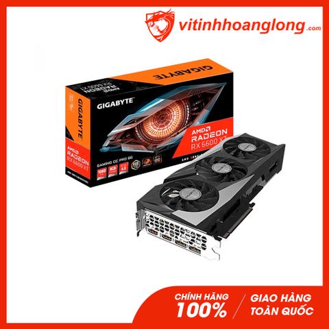  Card màn hình VGA Gigabyte Radeon RX6600XT 8GB GDDR6 Gaming OC Pro (GV-R66XTGAMINGOC PRO-8GD) 