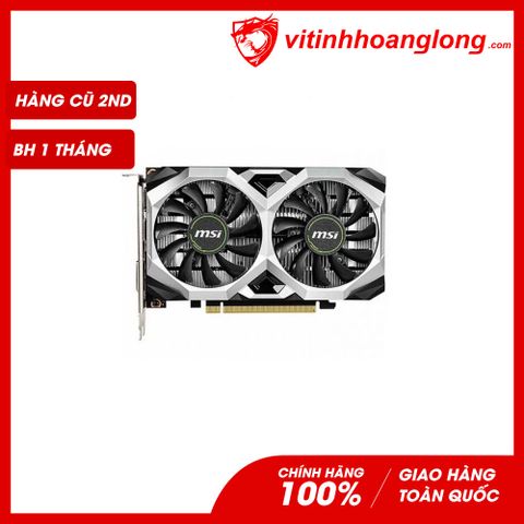  Card màn hình VGA Msi GTX 1650 4G OC 2 Fan Cũ 