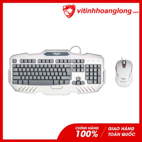  Combo Phím chuột  Newmen KM810 Chính Hãng (Trắng) 