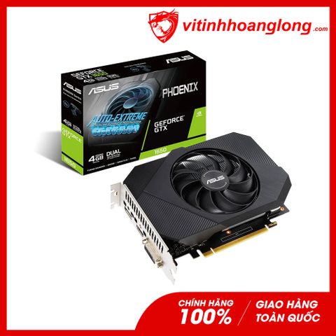  Card màn hình VGA Asus Geforce GTX 1650 4GB GDDR6 Phoenix Edition (PH-GTX1650-4GD6-P) 