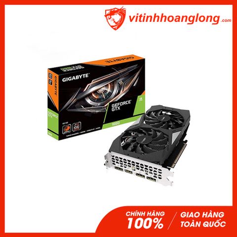  Card màn hình VGA Gigabyte Geforce GTX 1660 D5 6GB ( GV- N1660D5- 6GD) 