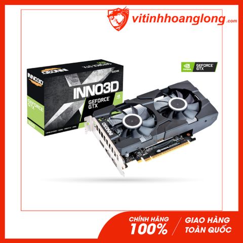  Card màn hình VGA INNO3D 1650 4GB GDDR5 X2 OC (N16502-04D5X-1510VA25) 