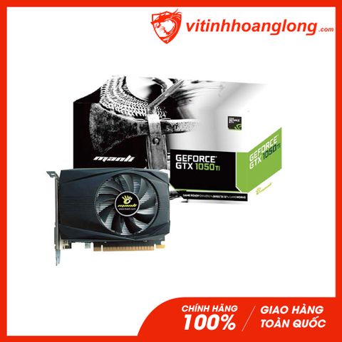  Card màn hình VGA Manli GTX 1050Ti 4GB GDDR5 Single Cooler (M-NGTX1050TI/5RDHDP-F370G) 