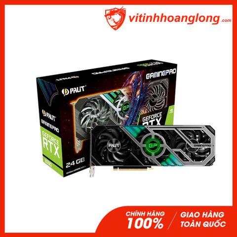  Card màn hình VGA Palit RTX 3090 24GB GDDR6X Gaming Pro ARGB Triple Fan 