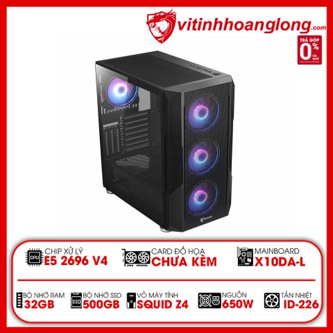  PC giả lập NOX INTEL XEON E5 2696 V4 DUAL CPU/ Main X10/ RAM 32GB 