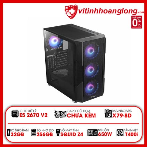  PC giả lập NOX INTEL XEON E5 2670 V2 DUAL CPU/ Main X79 