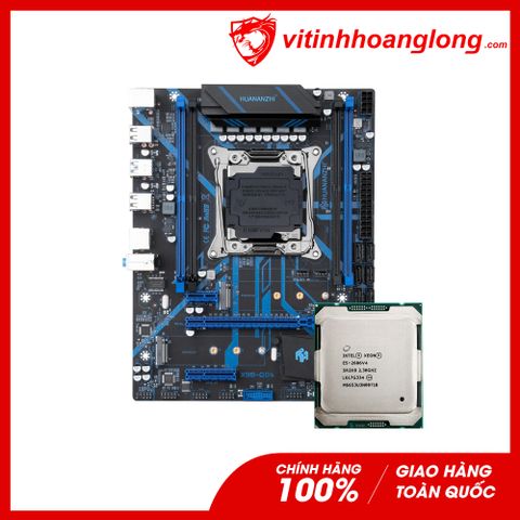  Combo main chip xeon 04: Main Huananzhi X99 QD4 + CPU XEON E5 2686 V4 socket 2011 