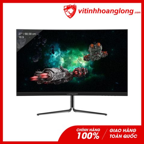  Màn hình máy tính LC-Power 27 Inch Cong M27 FHD VA 1ms 165Hz Red Led LC-M27-FHD-165-C-V2 