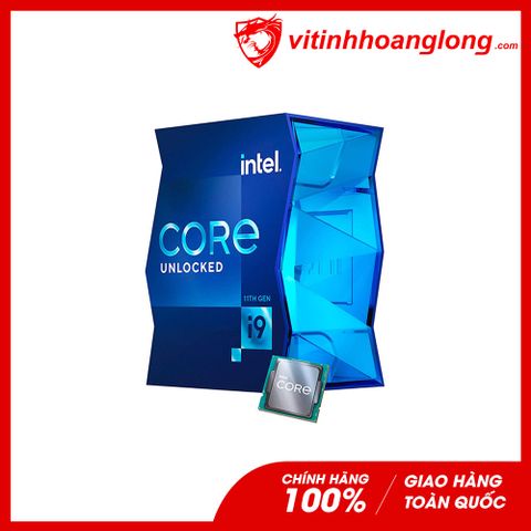  CPU Intel Core i9 11900K ( 3.5GHz up to 5.3Ghz, 8 nhân 16 luồng, Cache 16MB, Socket LGA 1200, 125W ) 