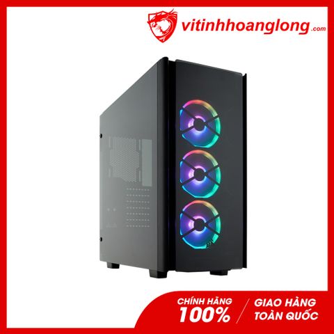  Vỏ Case máy tính Corsair 500D RGB SE (CC-9011139-WW) tặng kèm 3 fan 