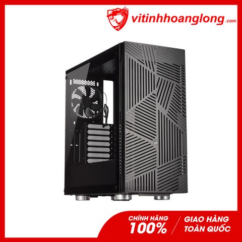  Vỏ Case máy tính Corsair Cường lực 275R Airflow TG Black tặng kèm 3 fan 