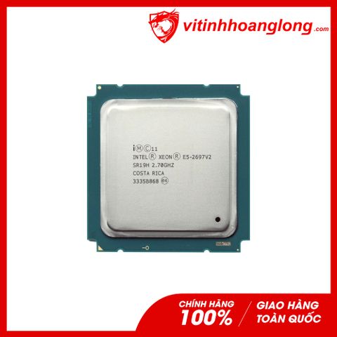  CPU Intel Xeon E5 2697 V2 (2.70GHz Upto 3.50Ghz, 30MB Cache, 12 nhân 24 luồng) TRAY 