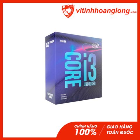  CPU Intel Core i3 9350KF ( 4GHz Up to 4.6GHz, 4 Nhân 4 Luồng, Cache 8MB, Socket LGA 1151 ) 