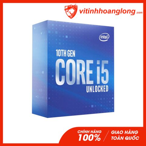  CPU Intel Core I5 10600K ( 4.10GHz Up to 4.80GHz, 6 Nhân 12 Luồng, Cache 12M, Socket LGA 1200 ) 