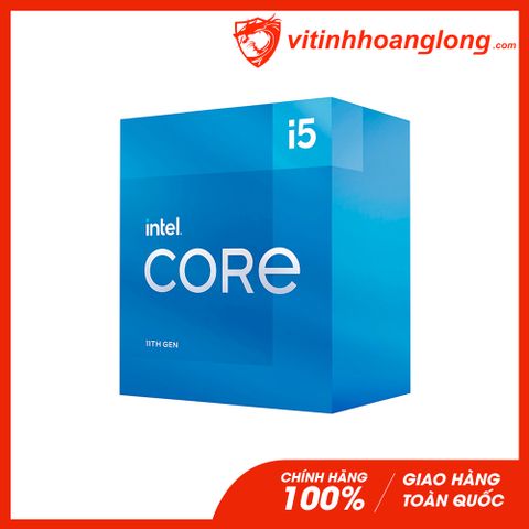  CPU Intel Core i5 11500 ( 2.70GHz Up to 4.60Hz, 6 Nhân 12 Luồng, Cache 12MB, Socket LGA 1200 ) 