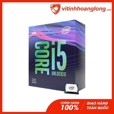  CPU Intel Core I5 9600KF ( 3.7 GHz, 6 Nhân 6 Luồng, Cache 9MB, Socket LGA1151 ) 