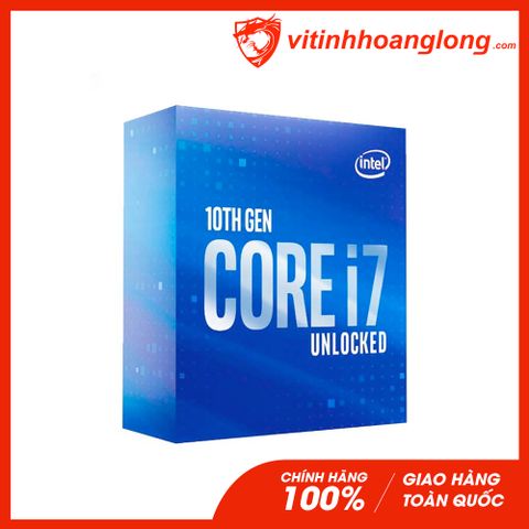  CPU Intel Core i7 10700K (3.80 Up to 5.10GHz, 16M, 8 Cores 16 Threads) 